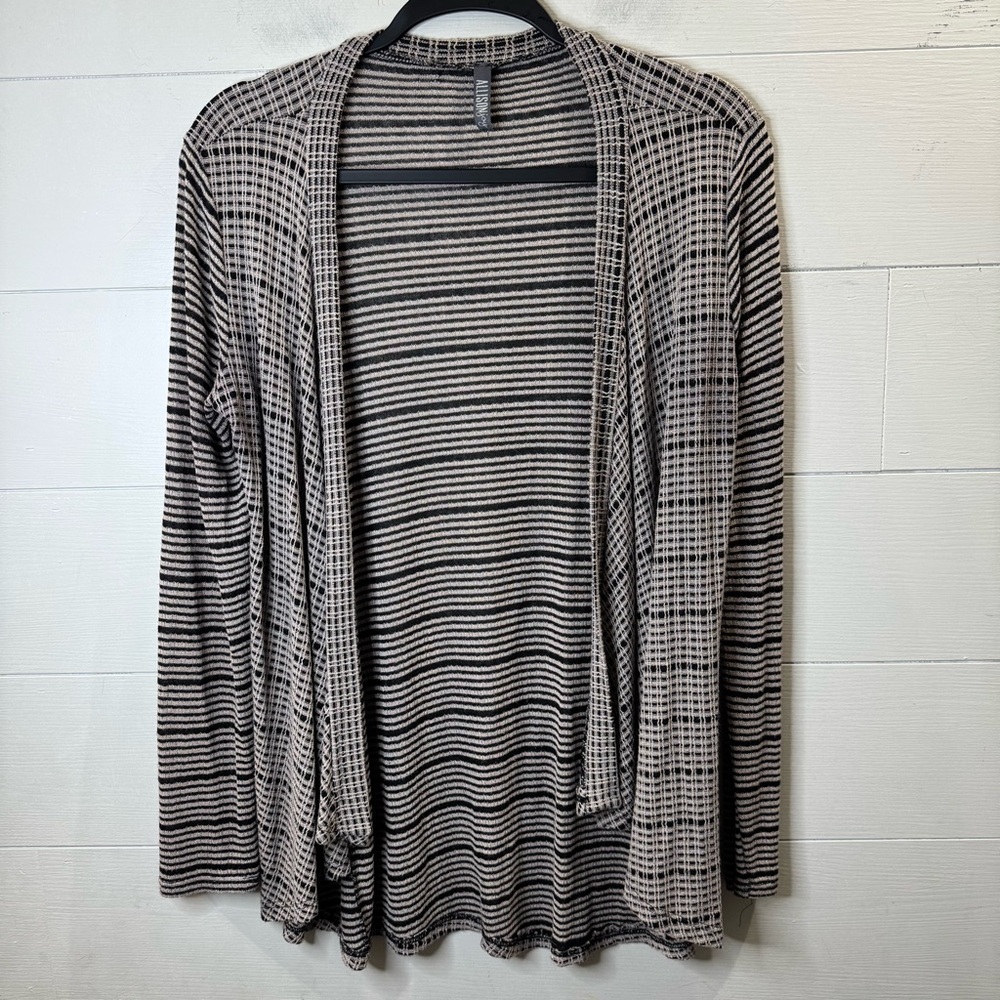 Allison Joy | Women's Lightweight Minimal Open Front Cardigan Size Small
